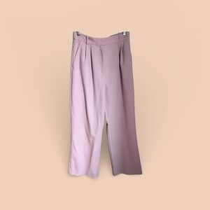 Abercrombie & Fitch Light Pink Wide Leg Pants
